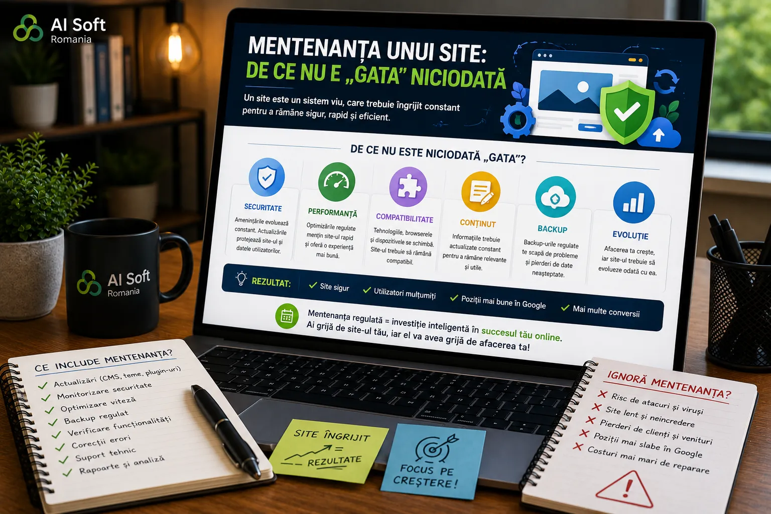 Website maintenance: why a site is never “finished”