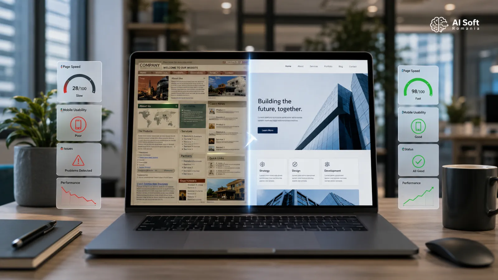 Semnele că site-ul tău are nevoie de o reconstrucție