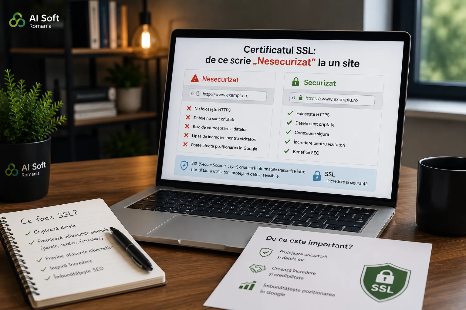 SSL certificates: why a website shows as “Not secure”