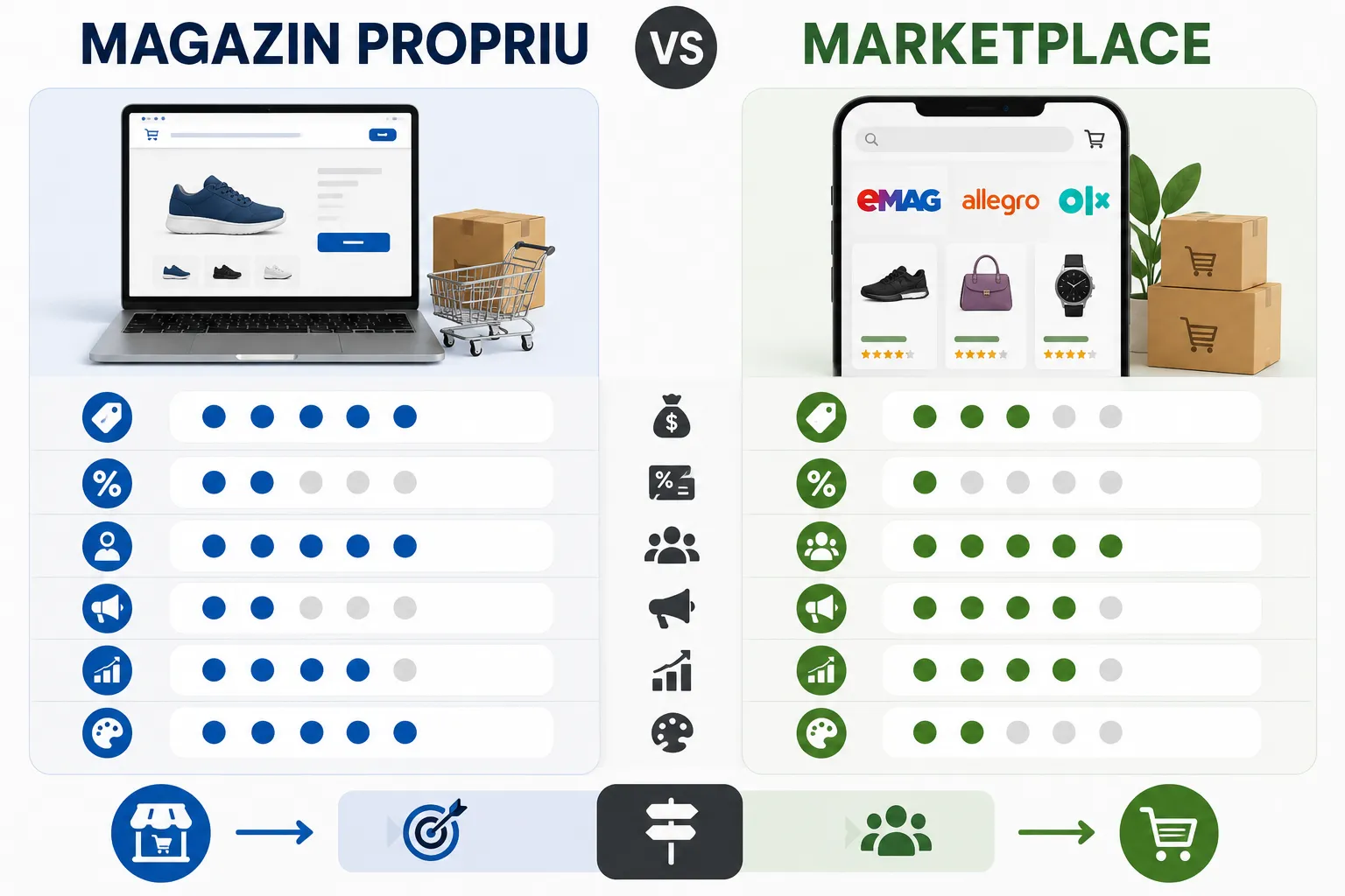 Your own shop or a marketplace: where to sell online