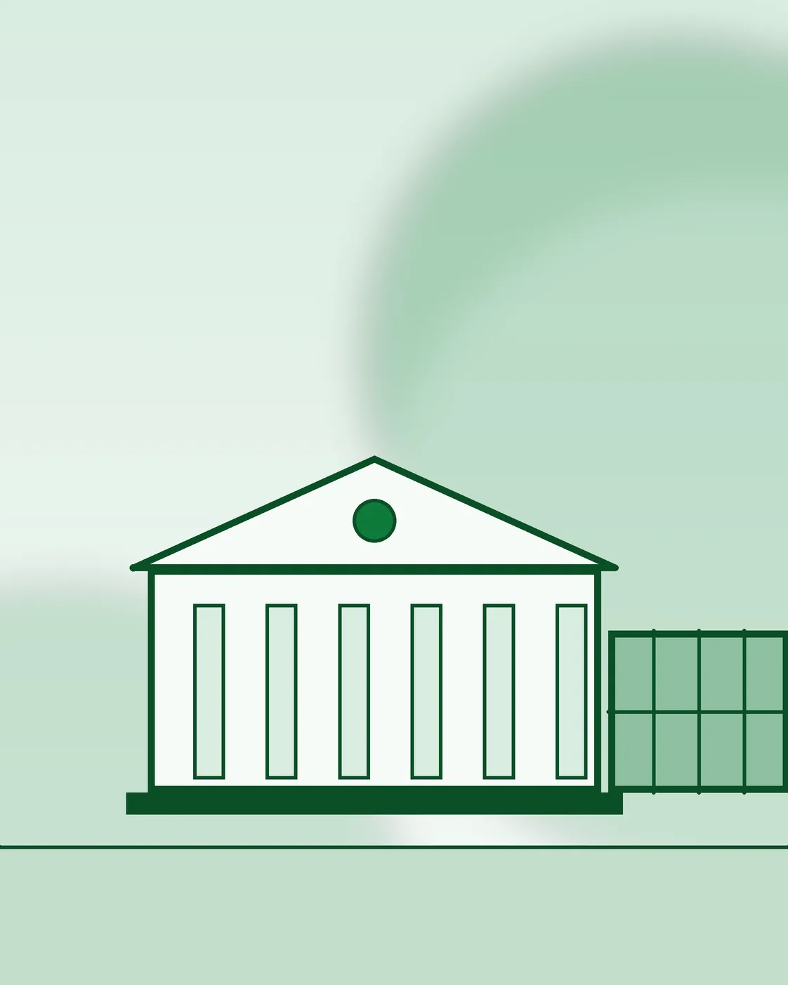Farmacia de la parterul blocului renovat, cu firma verde
