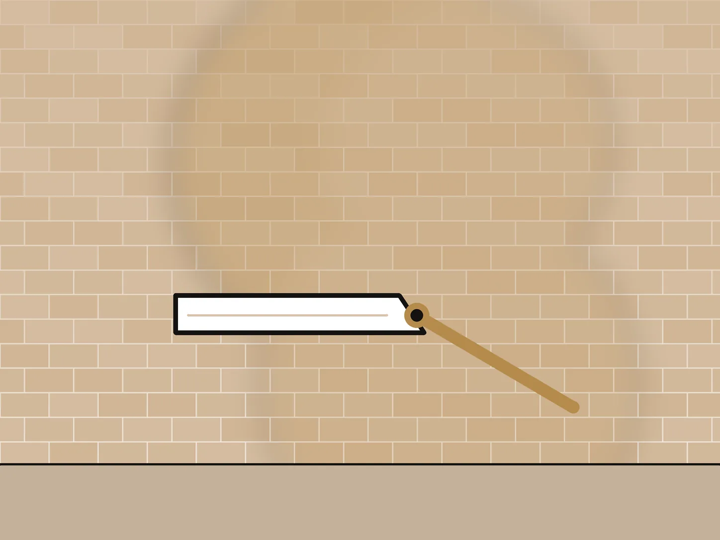 A hot towel shave