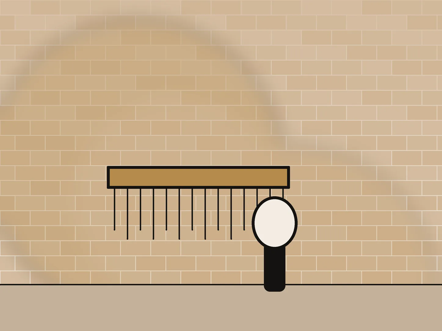 Shaping a beard with the straight razor