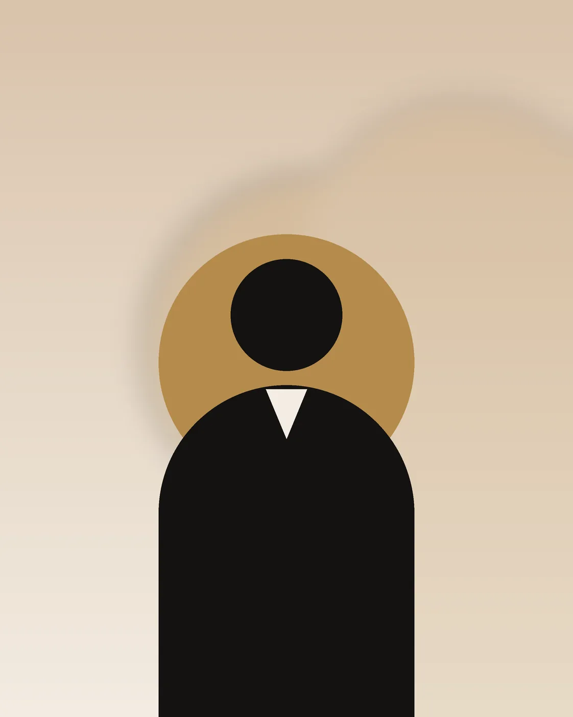 Portrait of the beard and shave barber (fictitious person)