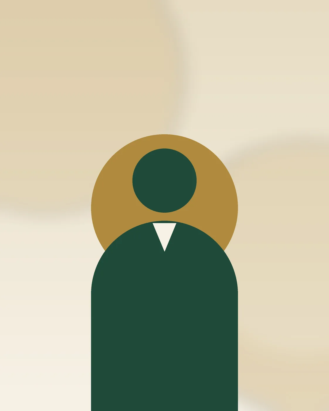 Portrait of the English and German teacher (fictitious person)
